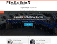 Tablet Screenshot of madhatterservices.com